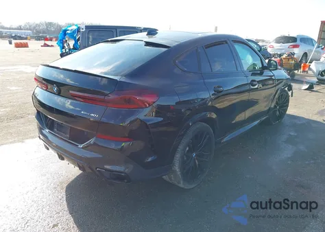 2021 BMW X6 xDrive40I z USA, uszkodzony, nr VIN 5UXCY6C04M9E35207